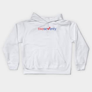 TwoSeventy Logo (Front + Back) Kids Hoodie